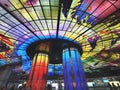 Dome of light is at Fomosa station, in Kaohsiung Taiwan. December 17,2019.