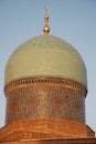 Dome of madrasa Burukhon Royalty Free Stock Photo