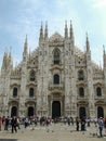 Dome in Milano (Milan Cathedral) with square