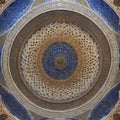 Dome of the mosque, oriental ornaments Royalty Free Stock Photo