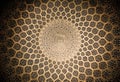 Dome of the mosque,oriental ornaments from Isfahan
