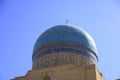 Dome of the mosque of the Poi Kalyan Complex in Bukhara, Uzbekistan Royalty Free Stock Photo