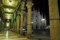 Dome night Milan Royalty Free Stock Photo