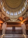 Dome of Nilometer building, an ancient Egyptian water measurement device dates from 715 AD, Rhoda Island, River Nile, Cairo, Egypt