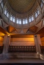 Dome of Nilometer building, an ancient Egyptian water measurement device used to measure the level of river Nile, Cairo, Egypt