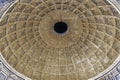 Dome Oculus Night Pantheon Rome Italy Royalty Free Stock Photo