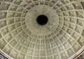 Dome Oculus Night Pantheon Rome Italy Royalty Free Stock Photo