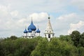 Dome of the old churches Royalty Free Stock Photo