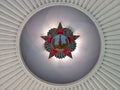 Dome with Order of Victory in Hall of Glory - Victory Museum on Poklonnaya Hill