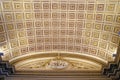 Dome with ornate ceiling