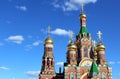 The dome of the Orthodox Church in Russia Royalty Free Stock Photo