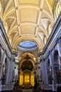 Dome and other architectural details in Palermo cathedral at Sicily