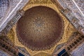 Dome Palace ceiling of the Royal AlcÃÂ¡zar of Seville, Spain