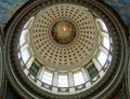 Cupola of the pantheon of Paris Royalty Free Stock Photo