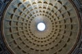 Dome of Pantheon, Piazza della Rotonda, Rome Royalty Free Stock Photo