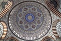 Dome patterns of Selimiye Mosque Royalty Free Stock Photo