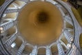 the dome of the Pisa Cathedral, bottom view from inside