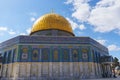 The Dome of the Rock in alaqsa mosque