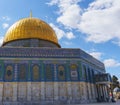 The Dome of the Rock in alaqsa mosque