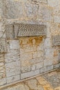 Dome of the Rock architectural detail Royalty Free Stock Photo