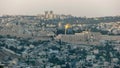 Dome of the rock from haas promenade, jerusalem