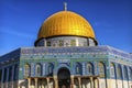 Dome of the Rock Islamic Mosque Temple Mount Jerusalem Israel Royalty Free Stock Photo