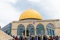 The Dome of The Rock. Jerusalem - Palestine - Israel: 22 April 2022. Royalty Free Stock Photo