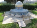 The Dome of the Rock in Miniaturk park, Istanbul Royalty Free Stock Photo