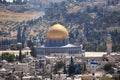 The Dome of the Rock from Phasael Tower Royalty Free Stock Photo