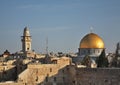 Dome of the Rock - Qubbat Al-Sakhrah in Jerusalem. Israel Royalty Free Stock Photo