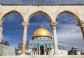 Dome on the Rock on Temple Mount. Jerusalem. Israel. Royalty Free Stock Photo