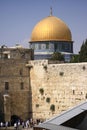 Dome of the Rock and Wailing Wall - Jerusalem