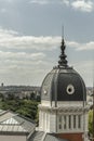 Dome roof with spire of a mansion with views