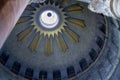 The Dome of the Rotunda in Holy Sepulchre Church, Jerusalem Royalty Free Stock Photo