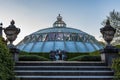 Dome of the Royal Glasshouse of Brussels, Belgium