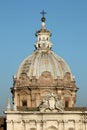 Dome of Saint Lucas and Martina church