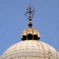 Dome, Saint Marks Cathedral, Venice Royalty Free Stock Photo