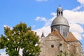 Dome of The Saint-Quiriace Collegiate church Royalty Free Stock Photo