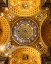 The Dome of the Saint StephenÂ´s Basilica in Budapest