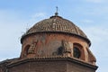 The dome of Sant\'Omobono church in Rome Royalty Free Stock Photo