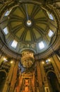 Dome Santa Maria dei Miracoli Church Piazza Popolo Rome Italy