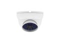 Dome Security Camera with Clipping Path