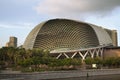 Dome-shaped Esplanade Theater in Singapore