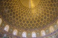 Dome of Sheikh Lotfollah mosque in Esfahan Royalty Free Stock Photo