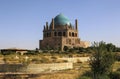 Dome of Soltaniyeh is an ancient mausoleum near Zanjan city, Ira