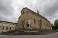 Dome square from Arezzo, Tuscany, Italy.