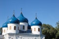 Dome St. George's monastery in Veliky Novgorod.