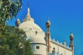 The dome of St. Louis Cathedral is a Catholic Church. Located in Tunis on Byrsa hill among the ruins of ancient Carthage Royalty Free Stock Photo