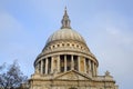Dome of St Paul cathedral Royalty Free Stock Photo