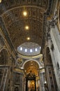 Dome of St. Peter`s Basilica